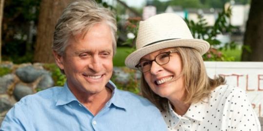 Eix. Michael Douglas i Diane Keaton