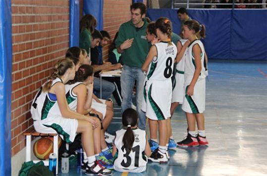 CB Sitges. Mini A - Femení del CB Sitges