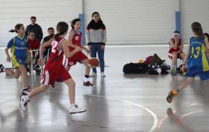 Mini femení A del CB Samà