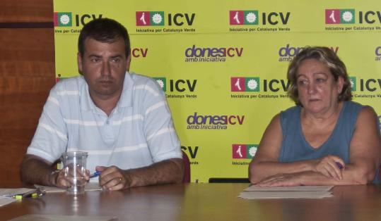 ICV. Narcís Pineda i Loles Cuellar, nous presidents comarcals d'ICV