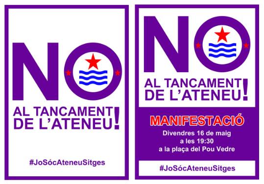 Eix. No al tancament de l'Ateneu!