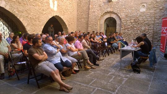 PSC. Núria Parlon tanca el curs polític del PSC de Vilanova