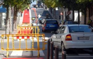 Obres de millora al Passeig Vilanova