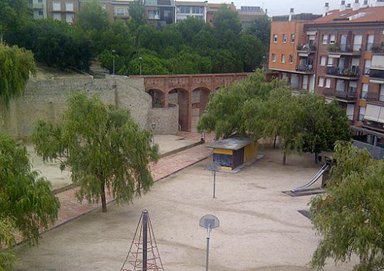 Eix. Parc de la Rambla a Sant Sadurní d'Anoia