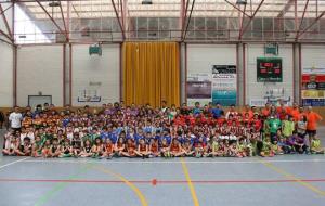 Eix. Participants al final de Vilabàsquet
