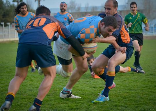 Jordi Elias. Partit del sènior masculí entre el SEL VNG i l'Hospitalet RC