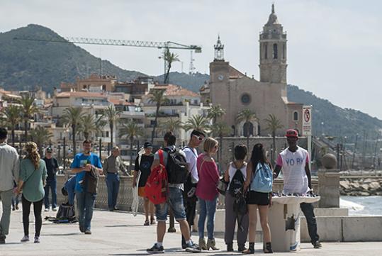 Eix. Passeig de Sitges