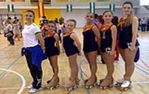 Eix. Patinadores de la Fundació