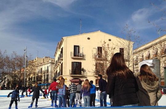 Eix. Pista de gel de Vilafranca del Penedès