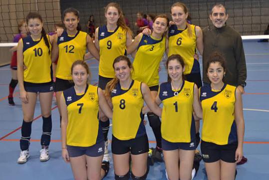 Eix. Plantilla del juvenil del AEE Dolors Mallafré
