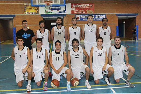 CB Sitges. Plantilla del Sènior Masculí del Bàsquet Sitges A