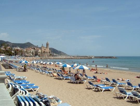 EIX. Platja de Sitges