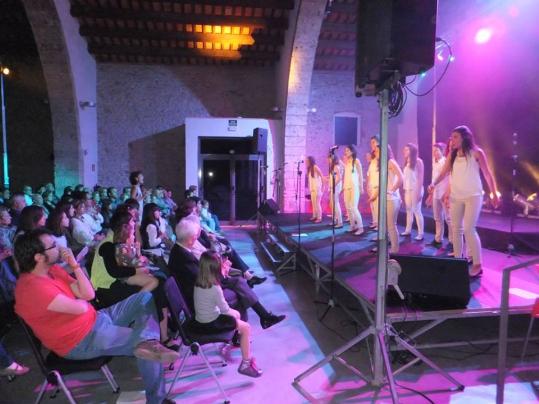 Ajt Sant Sadurní d'Anoia. Ple al concert del cor Geriona a La Fassina, inici del Vinyasons 2014