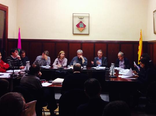 Mancomunitat . Ple de la Mancomunitat Penedès-Garraf