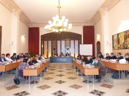 CC Alt Penedès. Ple del Consell Comarcal de l'Alt Penedès