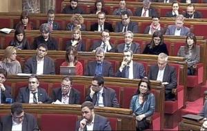 Ple del Parlament de Catalunya