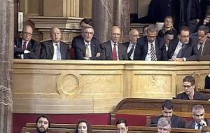 Ple del Parlament de Catalunya