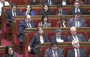 Ple del Parlament de Catalunya