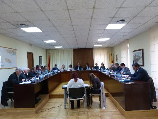 Ajuntament de Calafell. Ple municipal a Calafell