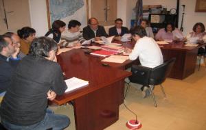Ajuntament d'Olèrdola. Ple municipal a Olèrdola