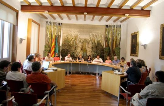 Ajt Sant Sadurní d'Anoia. Ple municipal a Sant Sadurní d'Anoia