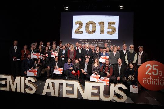 Federació dAteneus de Ca. Premis Ateneus 2014