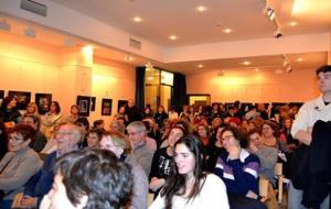 Lídia Raventós. Presentació a la Biblioteca Manuel de Pedrolo