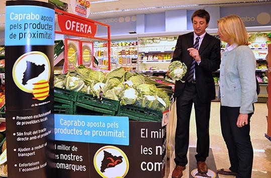 Caprabo. Presentació de la campanya per la producció local a Vilafranca