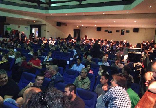 Eix. Presentació del documental al Retiro