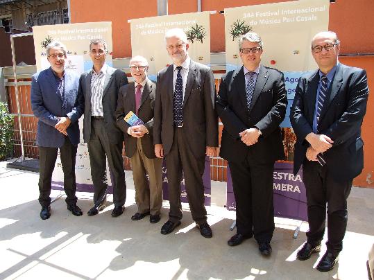 Ajuntament del Vendrell. Presentació del Festival Internacional de Música Pau Casals 