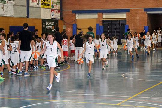 Eix. Presentació dels equips del CB Sitges 