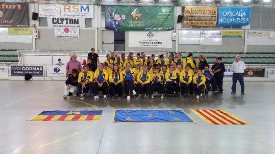 Ricardo Poveda. Presentació dels esportistes del CE Alfa que participaran als Jocs Special Olympics