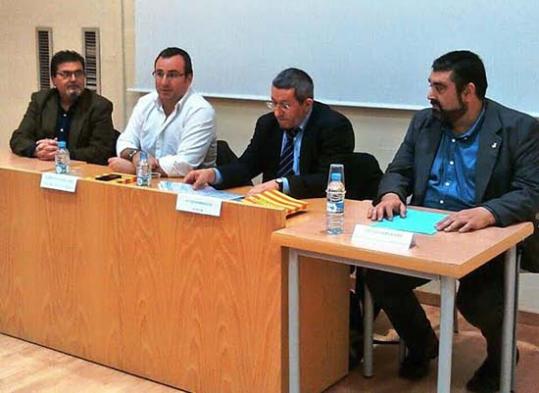 Eix. Presentació en Sant Pere de Ribes del llibre de Javier Barraycoa Cataluña Hispana