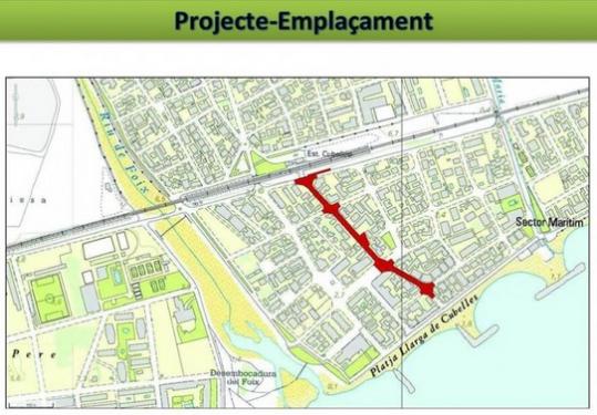 EIX. Presenten als veïns de Cubelles el projecte de millora de laccessibilitat al barri Marítim