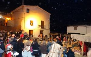 Ajuntament de Canyelles. Prop d'un miler de visitants al pessebre vivent de Canyelles
