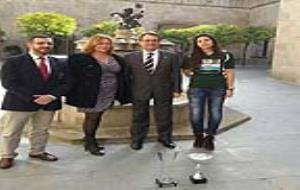 Recepció President Catalunya, Sr. Artur Mas al Rugby Femení Català
