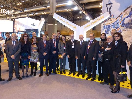 Ajuntament del Vendrell. Representants de Costa Daurada a FITUR, amb el conseller Felip Puig