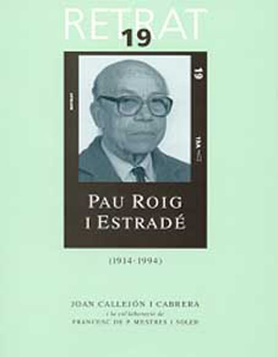 Retrat de Pau Roig i Estradé