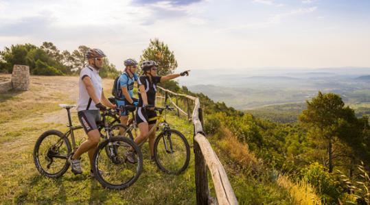 Blai Carda. Ruta en bicicleta