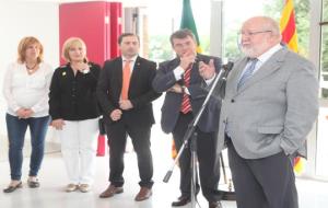 Diputació Barcelona. Salvador Esteve ha inaugurat a Torrelavit el Centre de Tallers Terapèutics per a Gent Gran