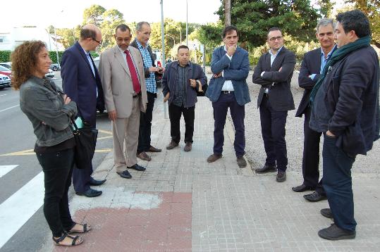 Ajt Sant Pere de Ribes. Sant Pere de Ribes rep una delegació del Marroc per crear una xarxa SEFED