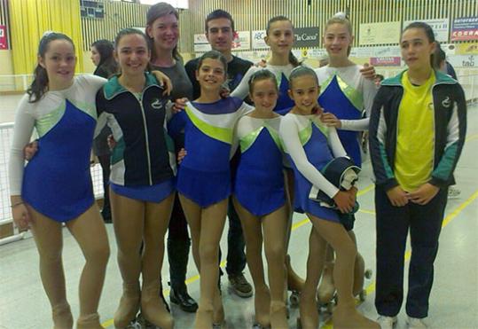 Eix. Secció de patinatge del Club Patí Calafell