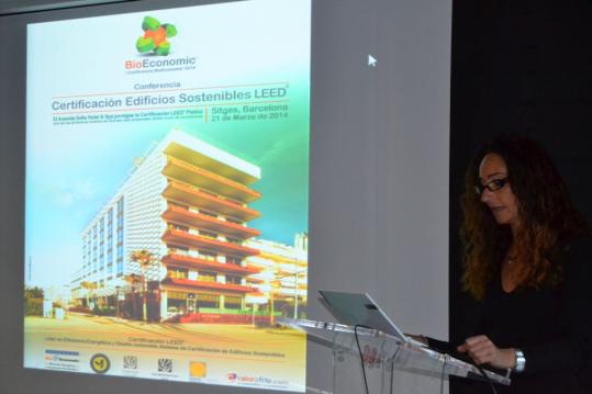 Ajuntament de Sitges. Sitges acull la I Conferència BioEconomic 2014 Certificació LEED: Avinguda Sofia Hotel Spa & LEED Platí