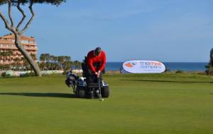 Ajuntament de Sitges. Sitges ha acollit el primer torneig de golf en cadira de rodes 