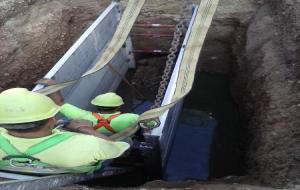 Talls de carrers a Sant Pere de Ribes per la substitució dunes canonades del clavegueram 