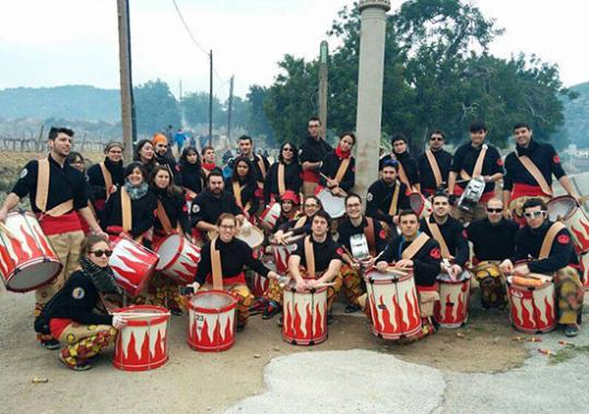 Eix. Timbalers de la Colla Jove Diables Ribes