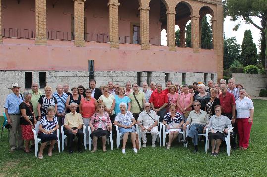 CC Garraf. Trobada de la gent gran del Garraf a la Masia d'en Cabanyes