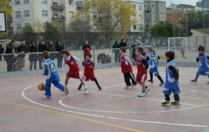 Trobada de mini bàsquet a Vilafranca del Penedès