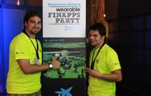 Un equip de Vilanova participa a la FinAppsParty de CaixaBank per crear els serveis financers del futur