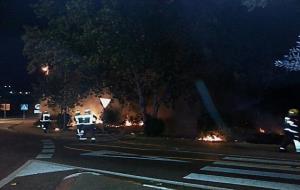 Un incendi afecta 100 m2 de matolls a la Llevantina